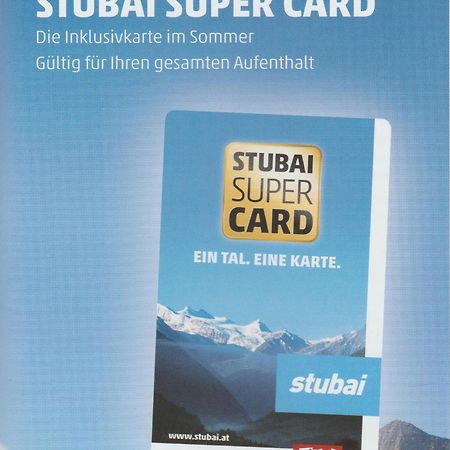 Pension Bergwelt Neustift im Stubaital Luaran gambar